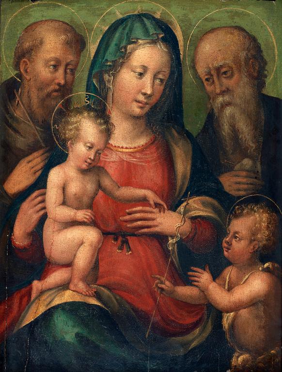 The holy family.