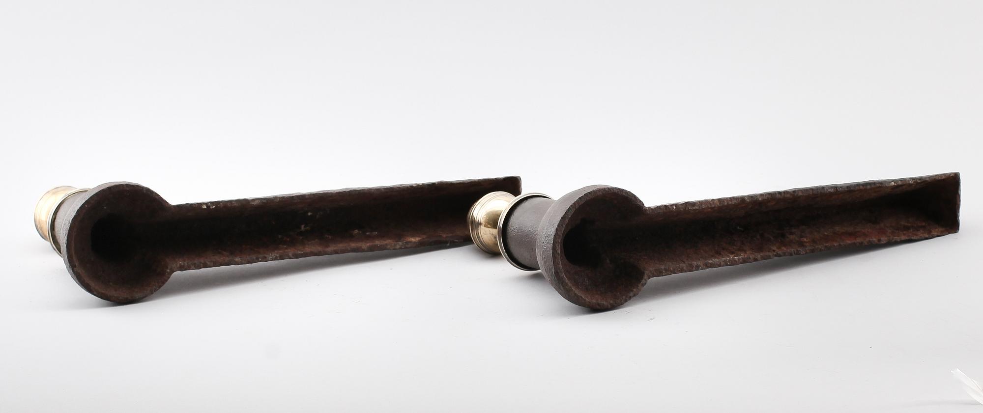 ELDHUNDAR, 1 par, 1800-talets andra hälft.