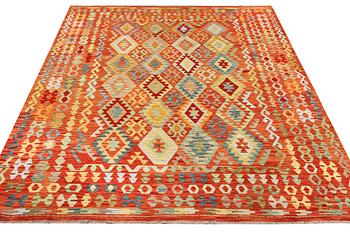 A Kilim carpet, c. 343 x 247 cm.