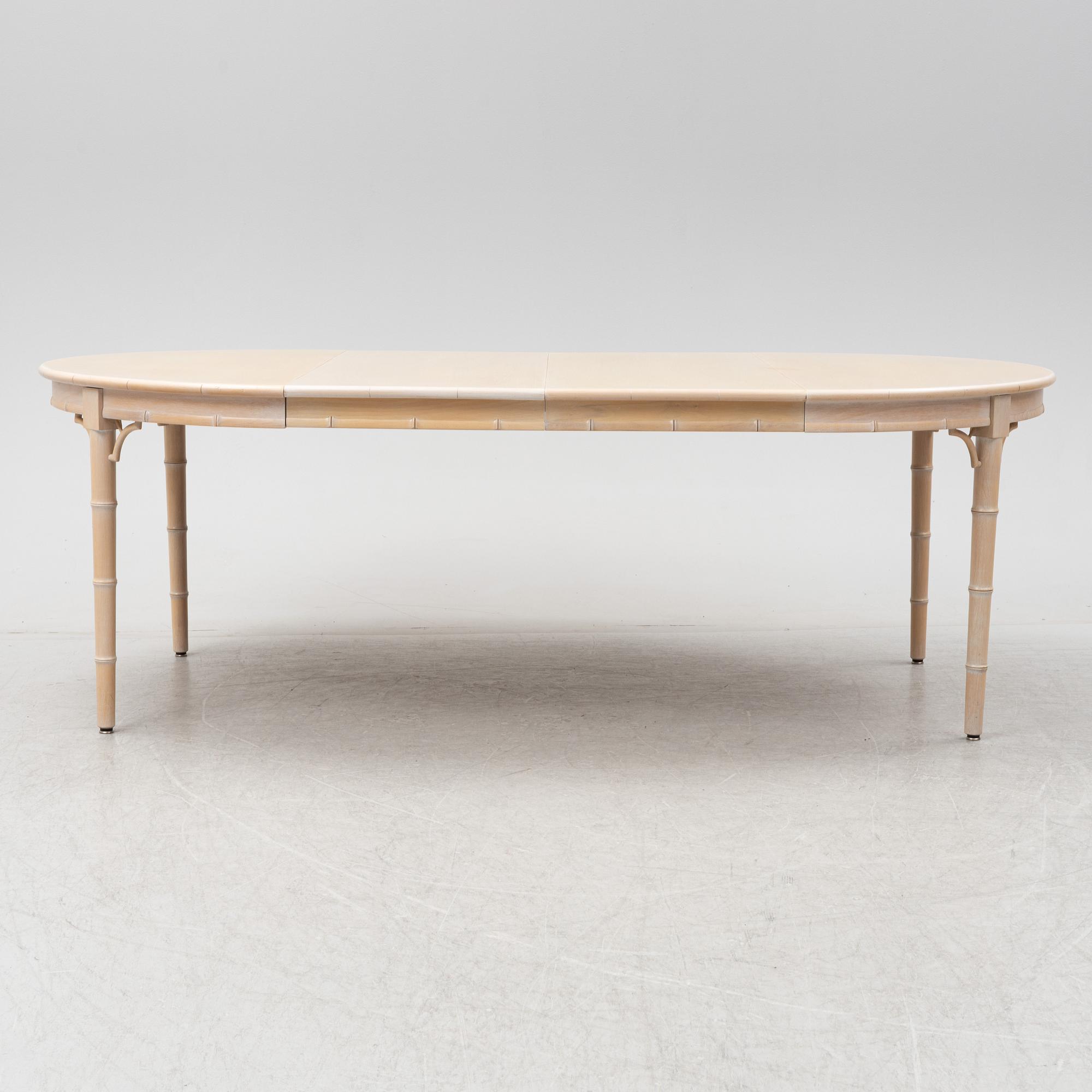 A 7 piece dining group, Miranda of Sweden, 1980's.