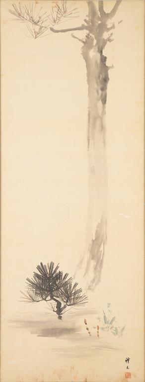 Unidentified artist, "Pine", Japan 20th century.