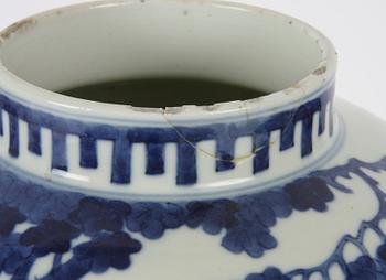 VAS OCH LOCK, porslin, Kina, 1800/1900-tal.