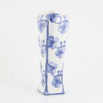 Alf Wallander, an Art Nouveau floor vase, Rörstrand, early 20th Century.