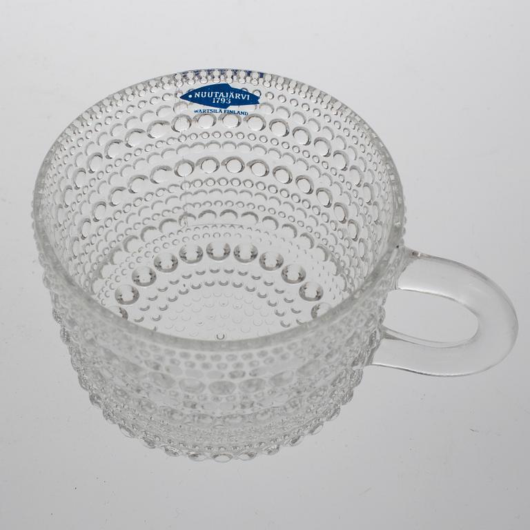 SERVISDELAR, glas, 72 delar, Kastehelmi, Iittala.