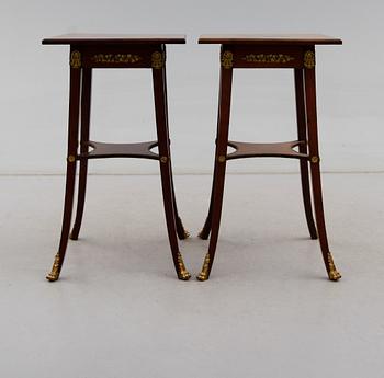 BORD, 1 par, empirestil, 1900-talets första hälft.