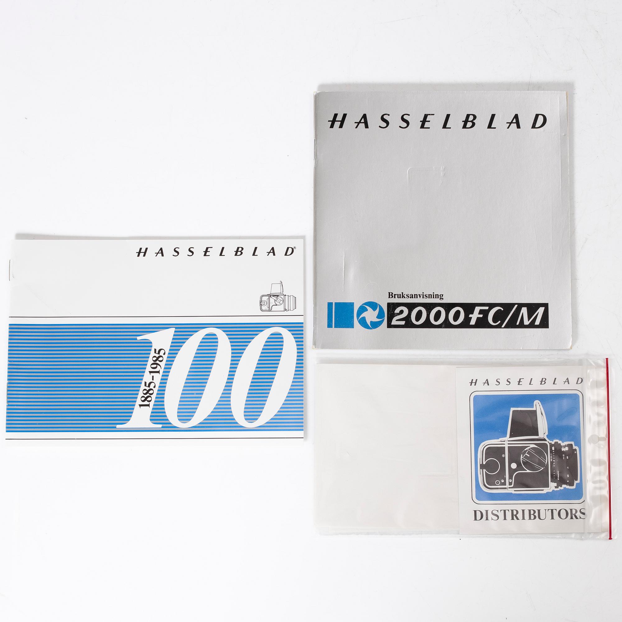 A Hasselblad camera, 2000FC/M, anniversary edition, 1985.