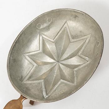 Aladåbformar, 3 st, 1800-tal.