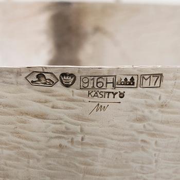Tapio Wirkkala, A silver bowl, Kultakeskus Hämeenlinna 1965.