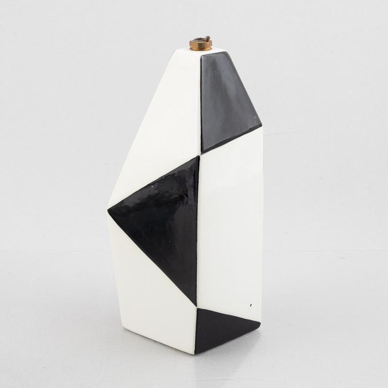 Carl-Harry Stålhane, lamp base, stoneware, Rörstrand.