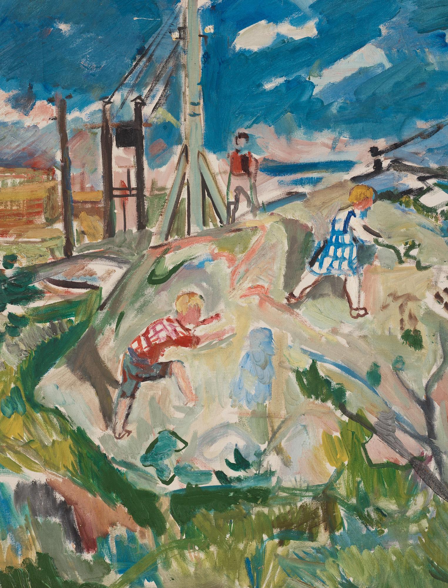Eric Hallström, Children on the Mountain.