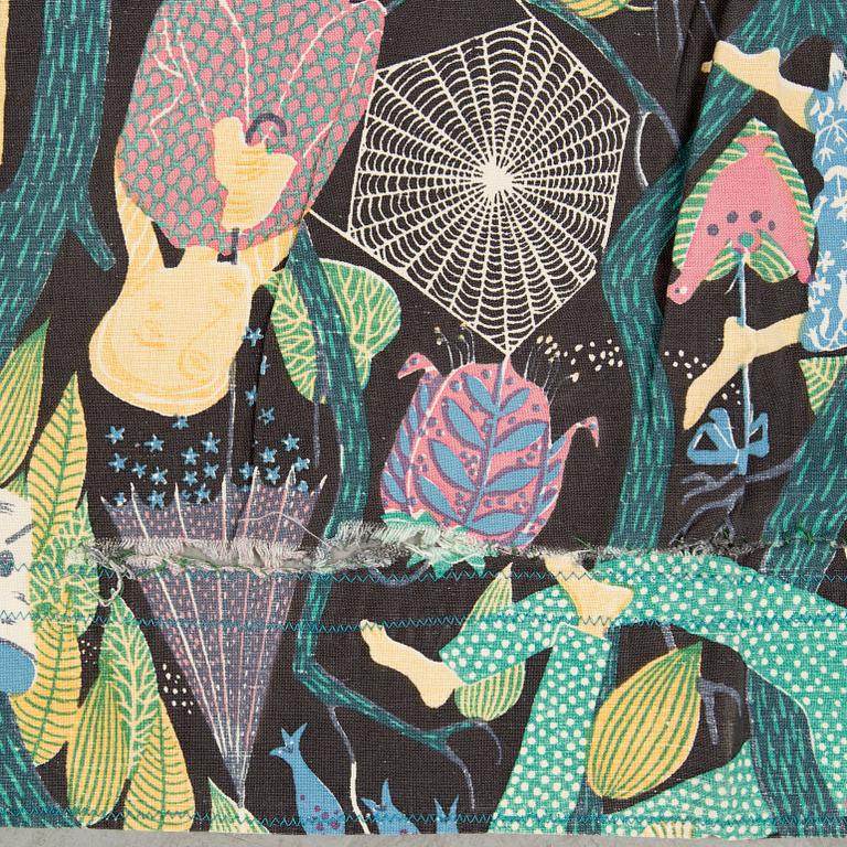 STIG LINDBERG, textile "Melody", Ljungbergs textil 1950s.