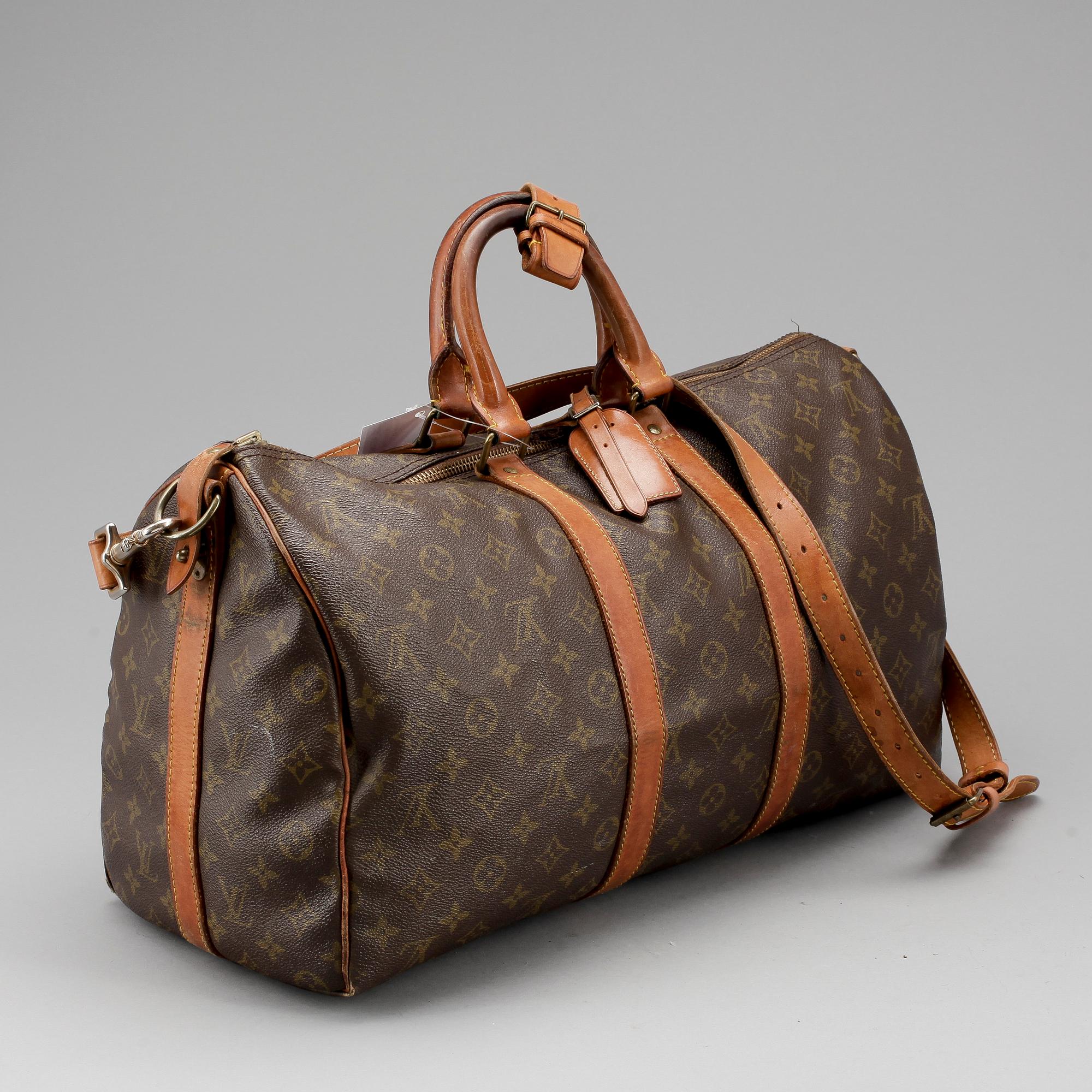 LOUIS VUITTON, resväska, "Keepall 45".
