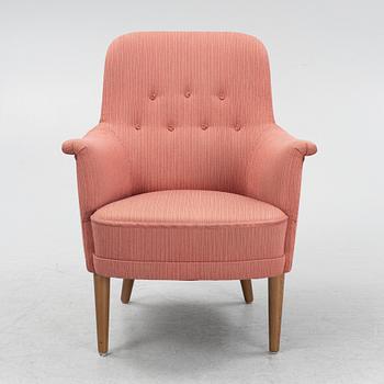 Carl Malmsten, a 'Samsas'  easy chair, for OH Sjögren, second part of the 20th Century.