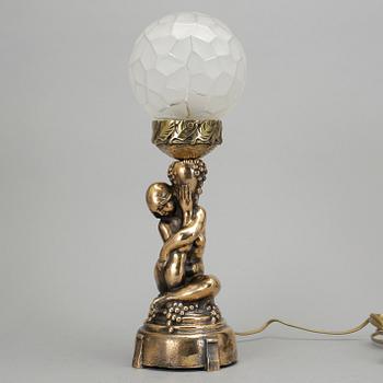 BORDSLAMPA, Axel Gute, Herman Bergman fud, 1900-talets första hälft.