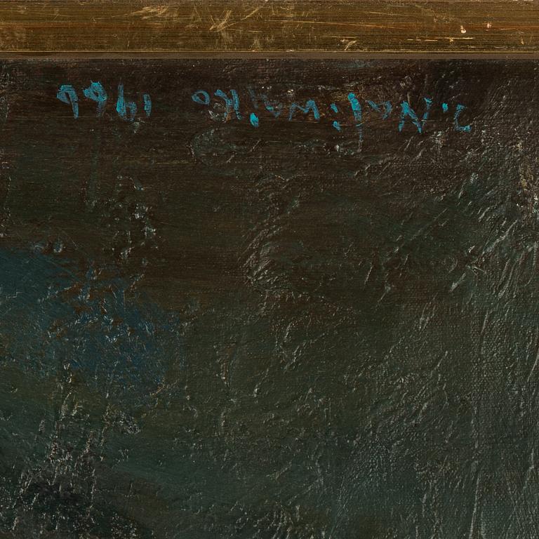 Jan Naliwajko, olja på duk, signerad och daterad 1966.