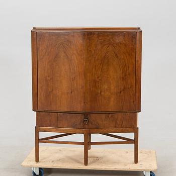 Georg Kofoed, corner bar cabinet 1960s Denmark.