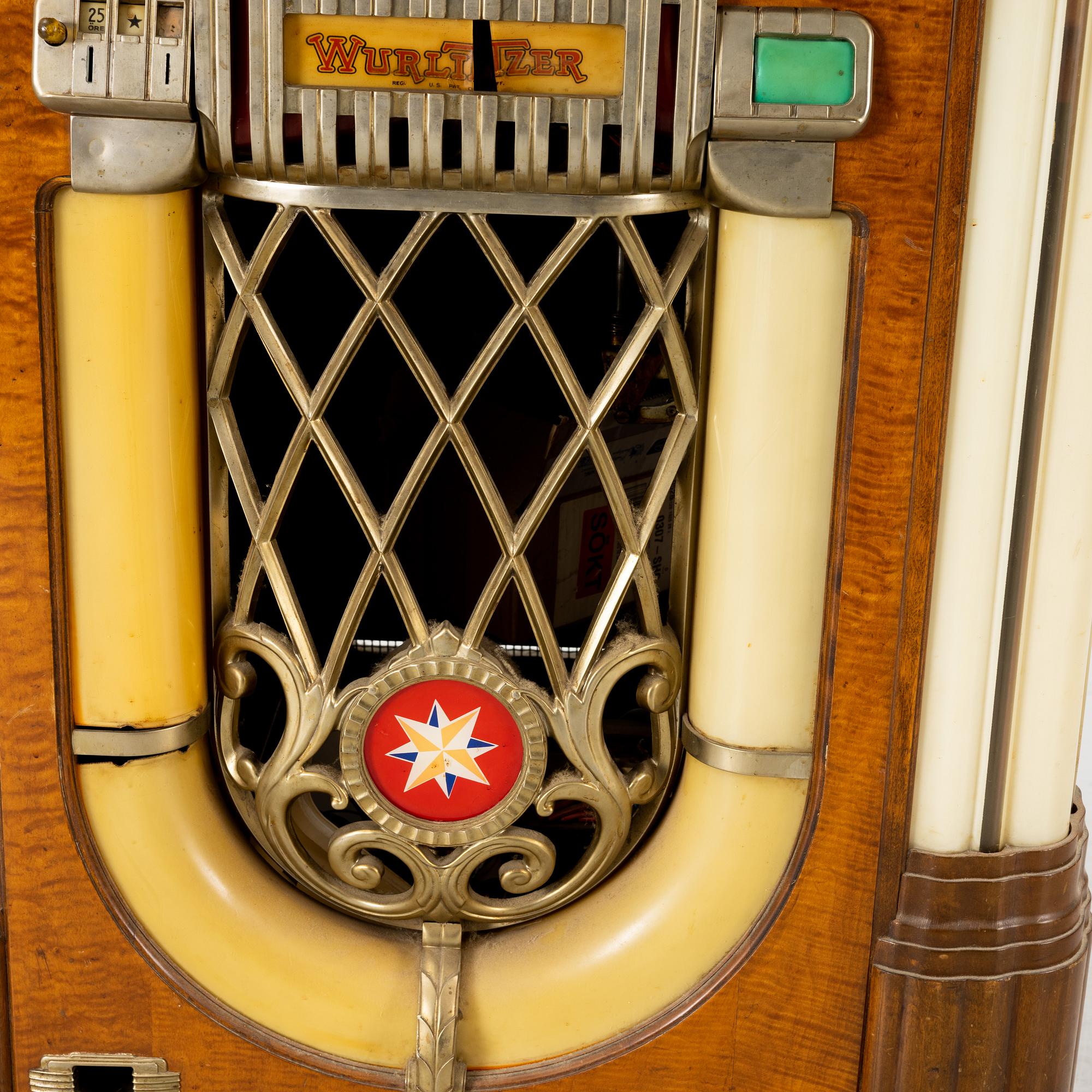 Jukebox, Wurlitzer, modell 1015, The Rudolph Wurlitzer Company.
