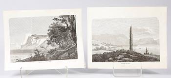 PARTI GRAFIK, bl a Meyer, Lindman, Nordiska tavlor, mm.