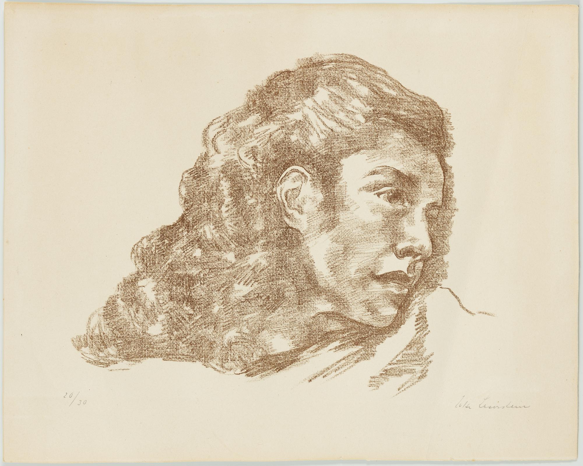 Lotte Laserstein, Porträtt av kvinna (Troligen Madeleine).