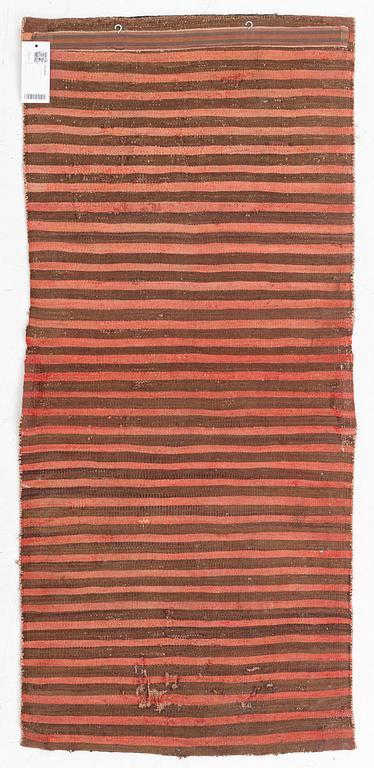A pair of Iranian Soumak saddle bags, c 130 x 59 cm .
