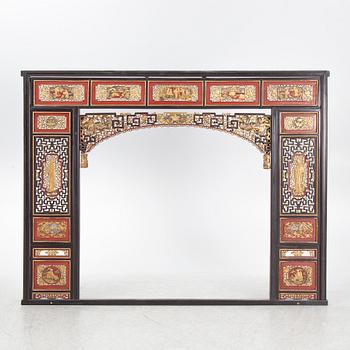 Headboard, China, 19th/20th century.