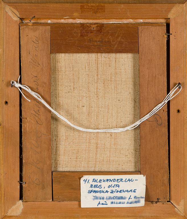 Alexander Lauréus, Etsittyjä rosvoja luolassa.