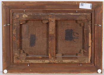 Eugène Isabey, Coastal Scene with Boats.