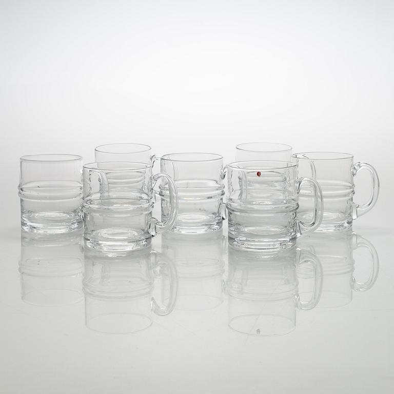 Timo Sarpaneva, set of 51 'Pisaranrengas' (Expanding rings) 2054 glasses for Iittala.
