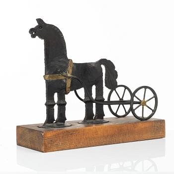 Bertil Vallien and Horst Graf, a sculpture, Boda Smide.