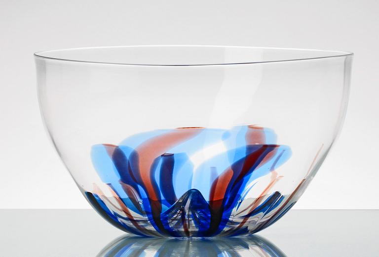 SKÅL, glas, Toso Vetro d'arte Murano, Italien, 1985.