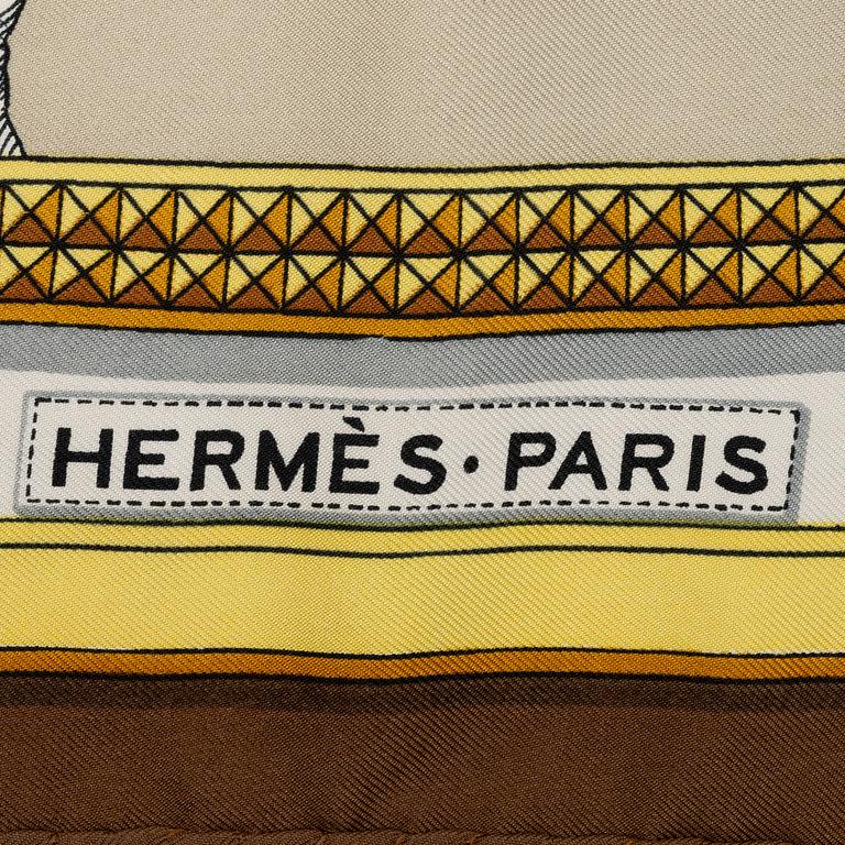 Hermès, scarf, "Grand Apparat".