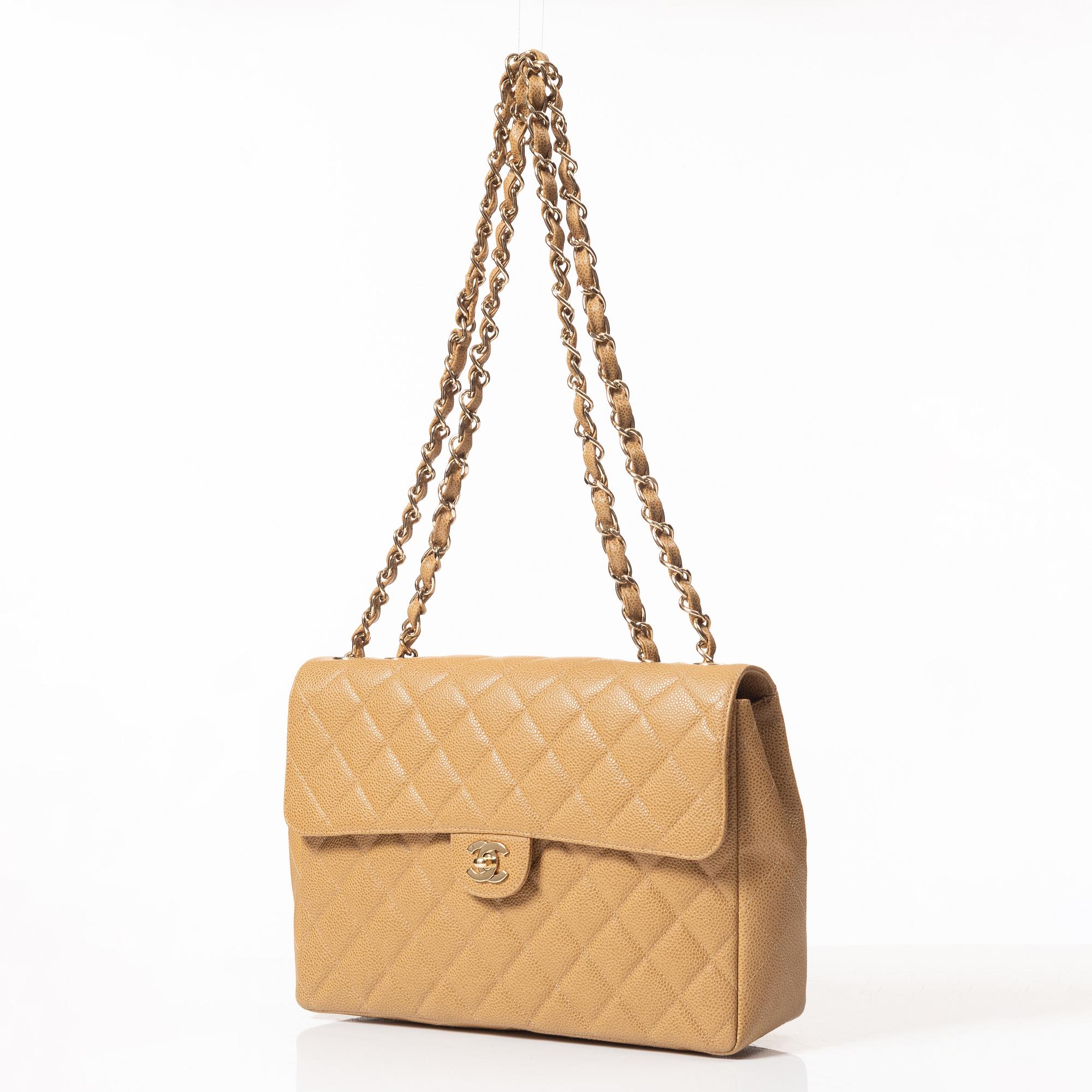 Chanel, bag, "Jumbo Single Flap Bag", 2002-2003.