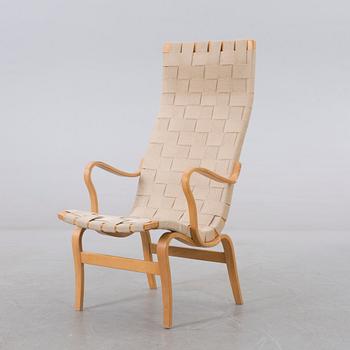 BRUNO MATHSSON, fåtölj, "Eva hög", Dux.