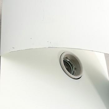 Peter Celsing, vägglampor 5 st "Band" Falkenbergs belysning sent 1900-tal.