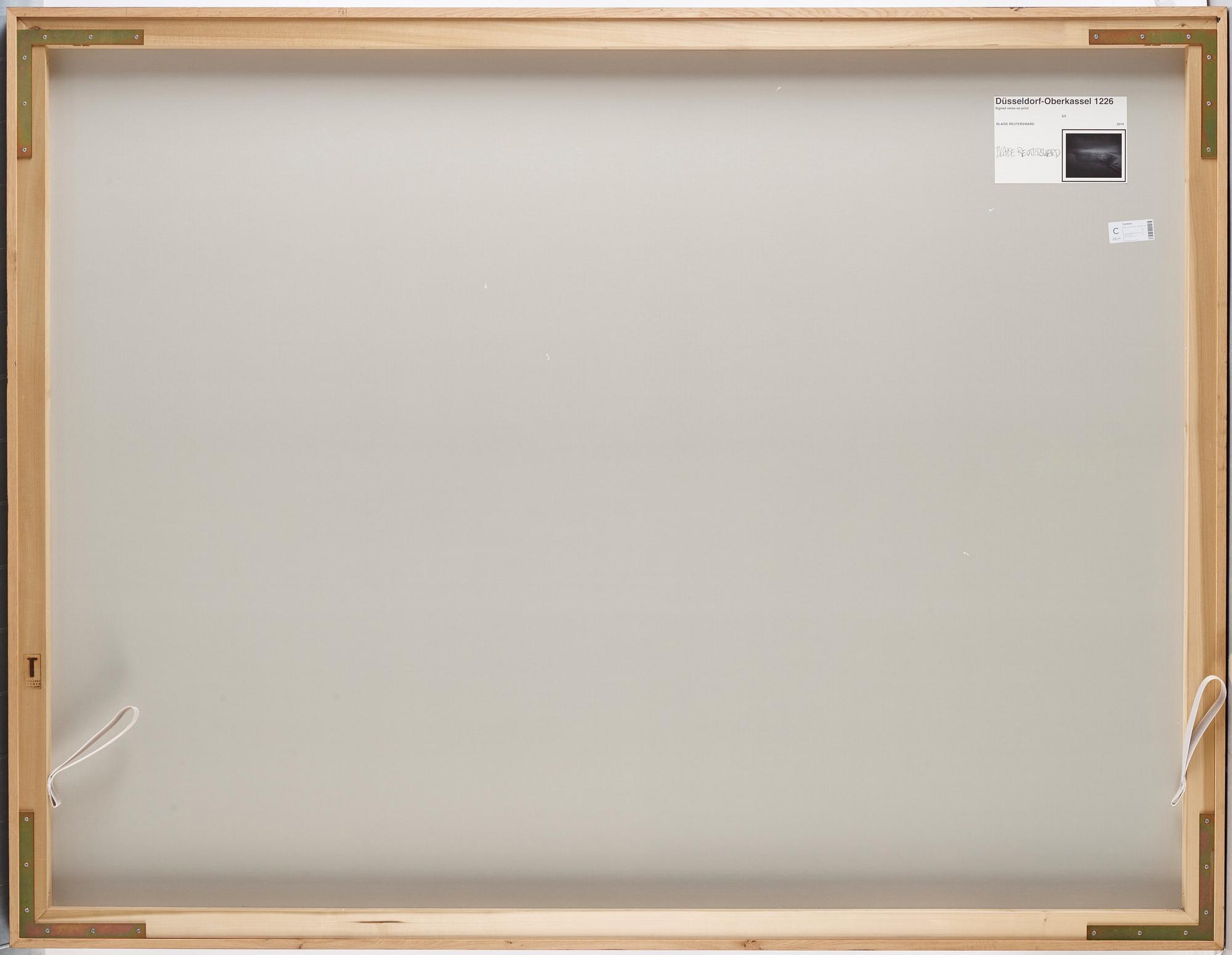 Blaise Reutersward, 'Düsseldorf-Oberkassel 1226', 2014.
