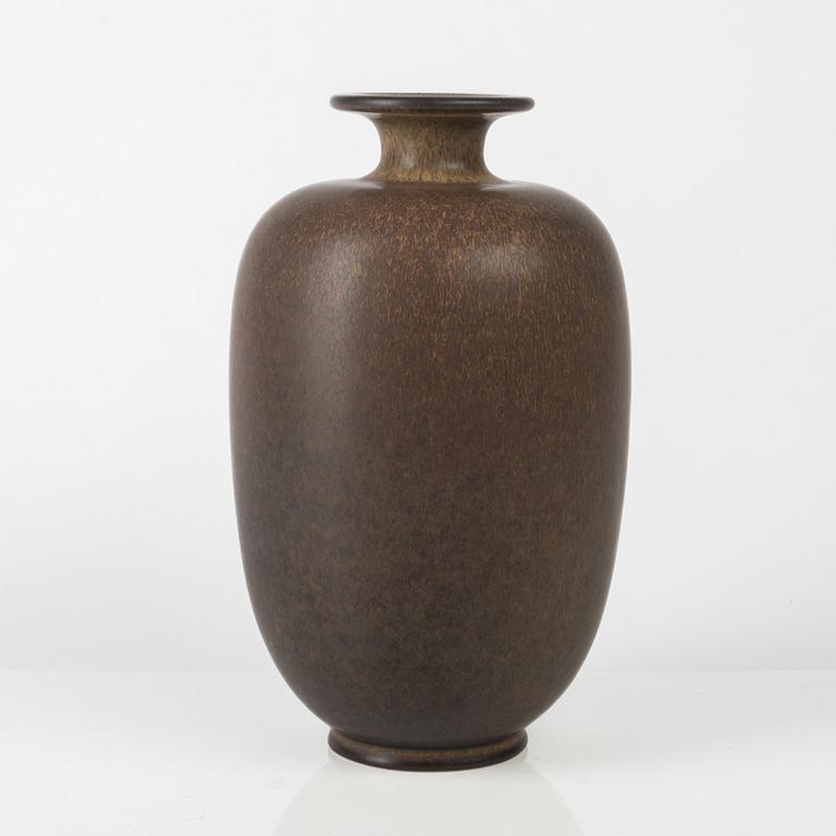 Erich & Ingrid Triller, a stoneware vase, Tobo, Sweden,