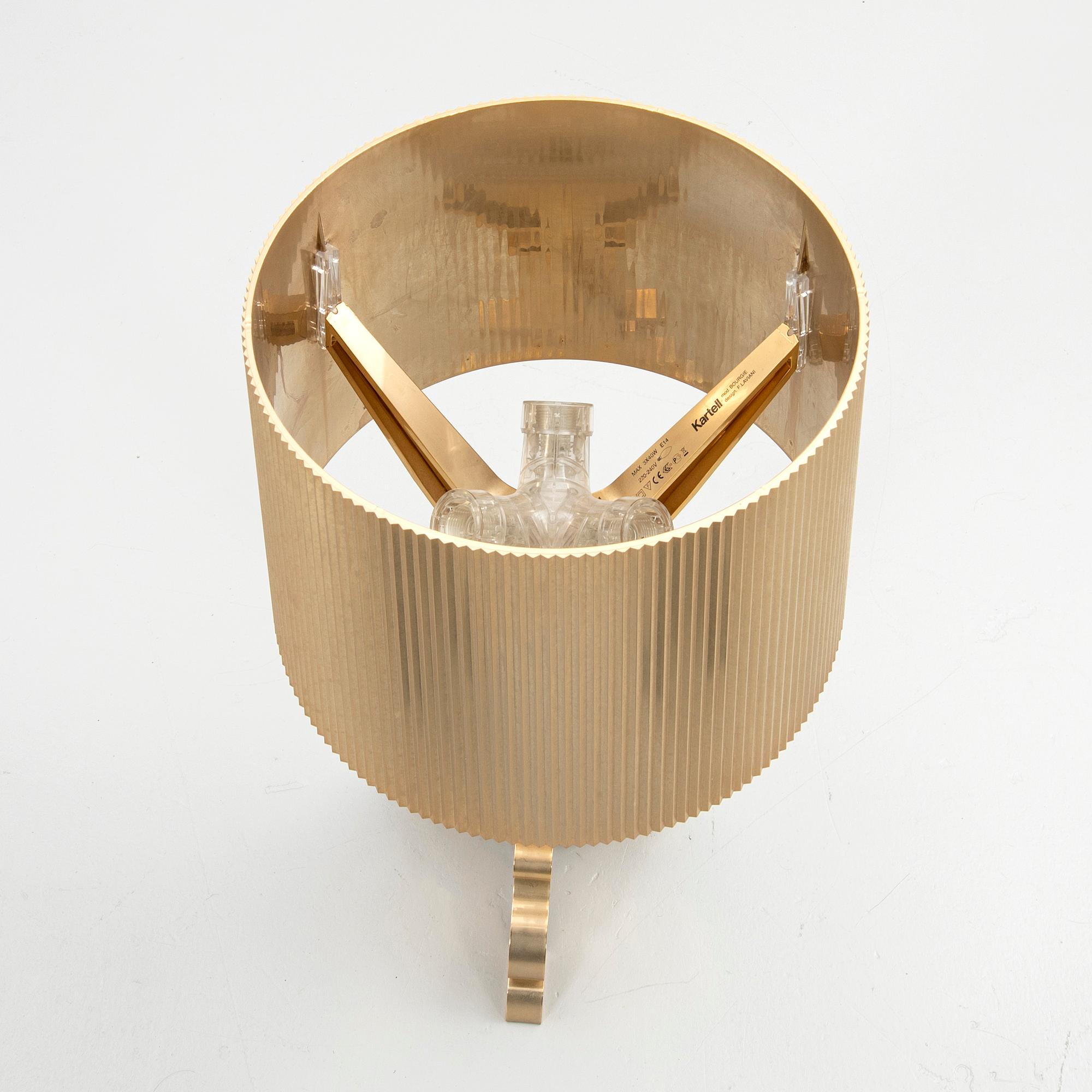 Ferruccio Laviani, Table lamp, "Bourgie", Kartell, Italy.