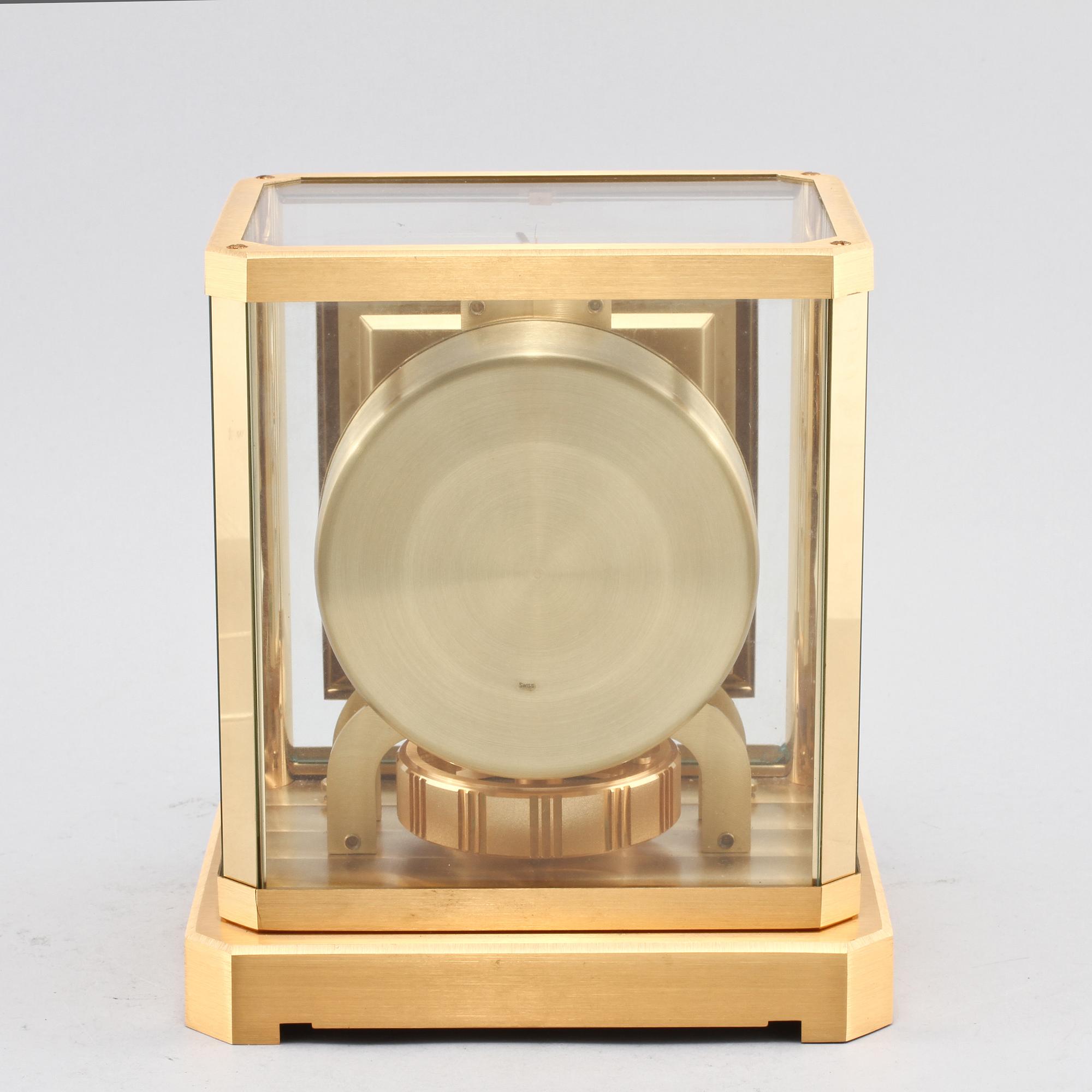 BORDSUR. "Atmos", Jaeger Le Coultre, Schweiz, 1900-talets andra hälft.