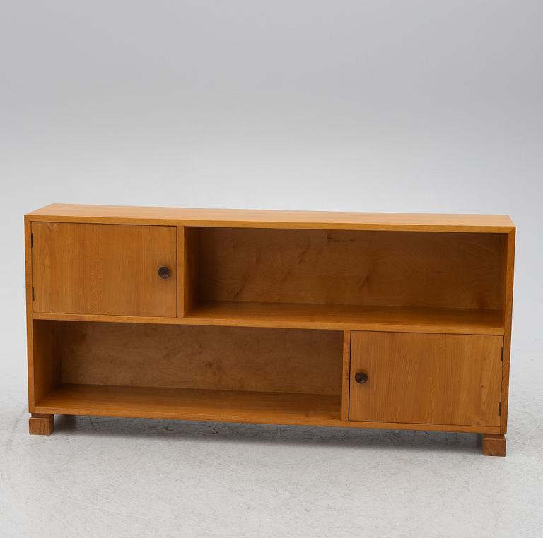 Bookcase with cabinet, AB Peterström & Karlsson Furniture Factory, Nybro, 1930s.