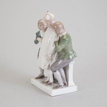 FIGURIN, porslin, Royal Copenhagen, Danmark, 1900-tal.