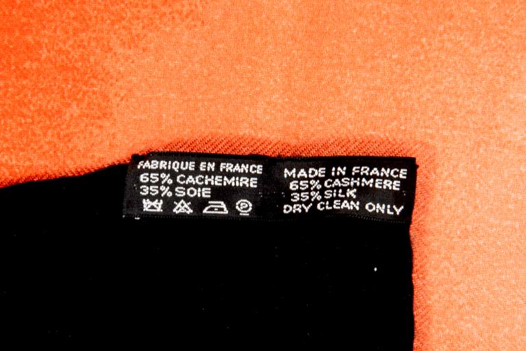 Hermès, sjal "Harnais de Cour".