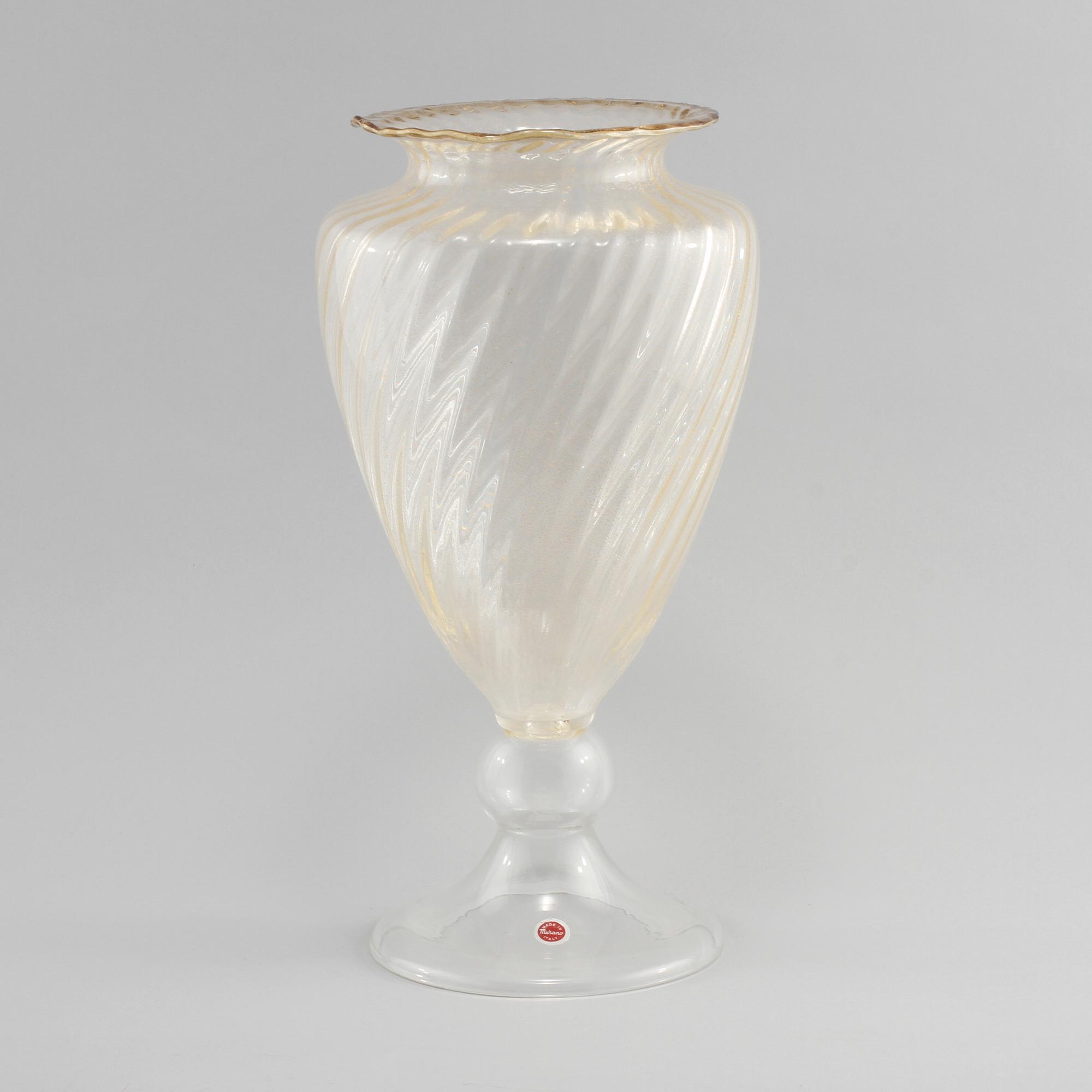 VAS, glas, Murano, Italien, 1900-tal.
