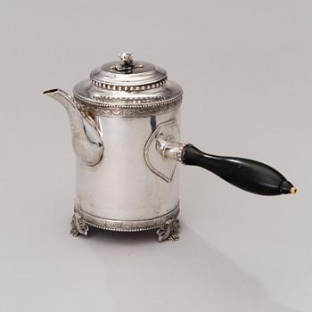 KAFFEKANNA, av Anders Brandt, Norrköping 1788. Gustaviansk.