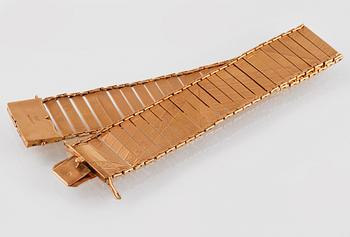 ARMBAND, 18K guld, importstämplat. Vikt 18,7 gram.
