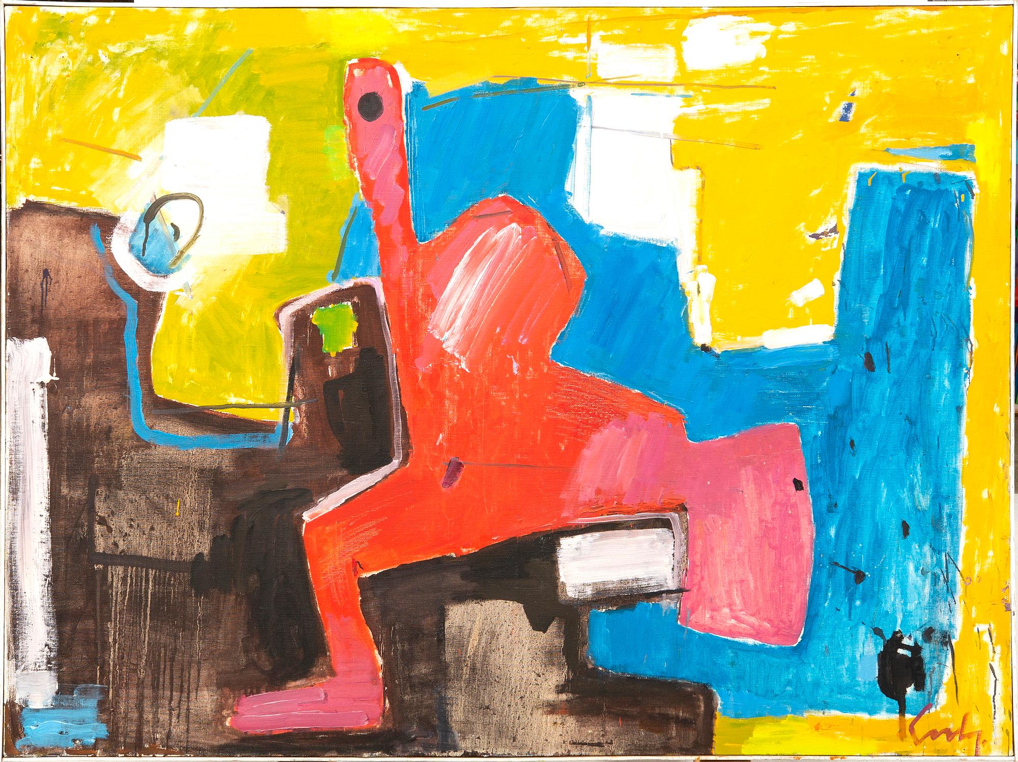 Gerhard Lundberg, olja på duk signerad.