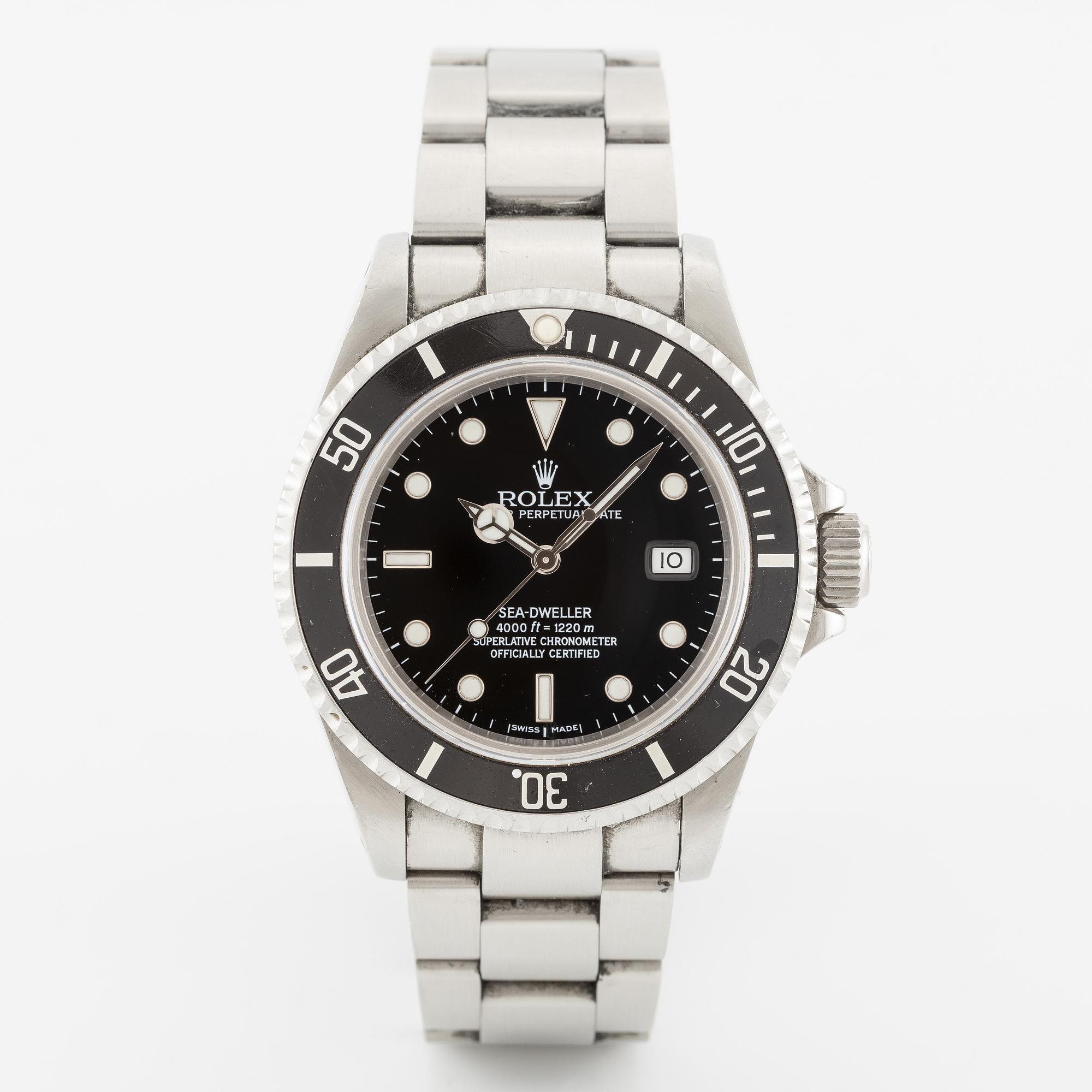 Rolex, Sea-Dweller, armbandsur, 40 mm.