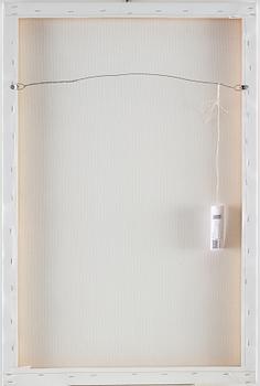 MICHAEL MANNING, acrylic paint and digital print on canvas.