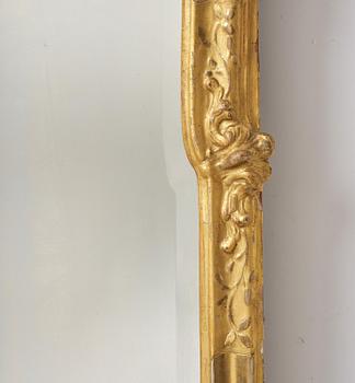 A Swedish Rococo mirror.