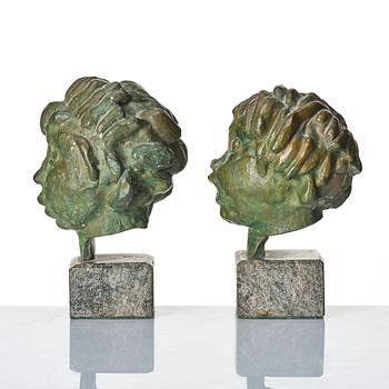 Carl Milles, Untitled (two heads).