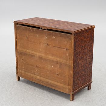 A chest of drawers, probably Värmland, dated 1863.